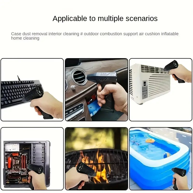 Mini Turbo Violent Jet Fan 130000RPM 52m/s Powerful Fan 3000mAh Wireless Mini Jet Fan 80d9e8be-ec3a-44dd-ad5a-03989706d50f