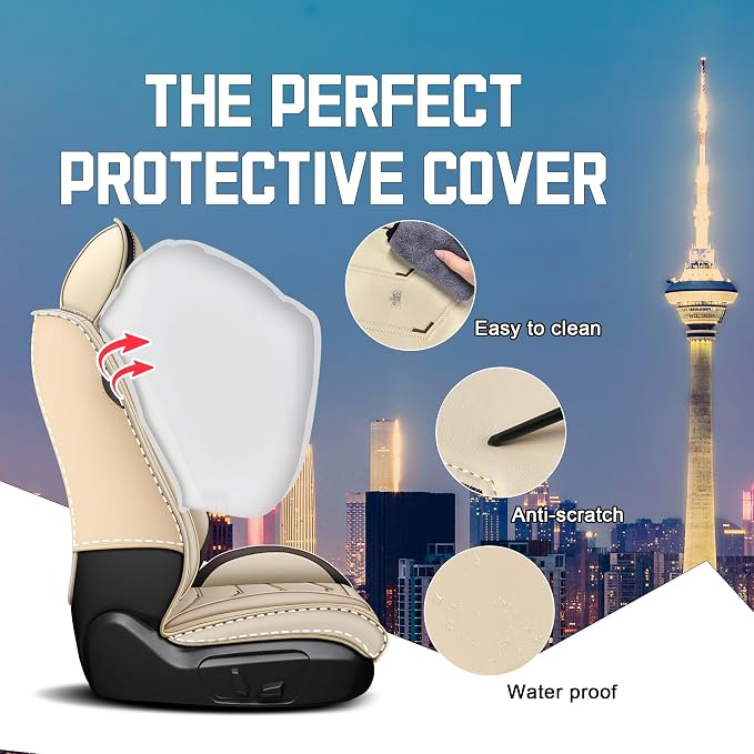 Seat Covers for Honda Civic — Full Set — Beige