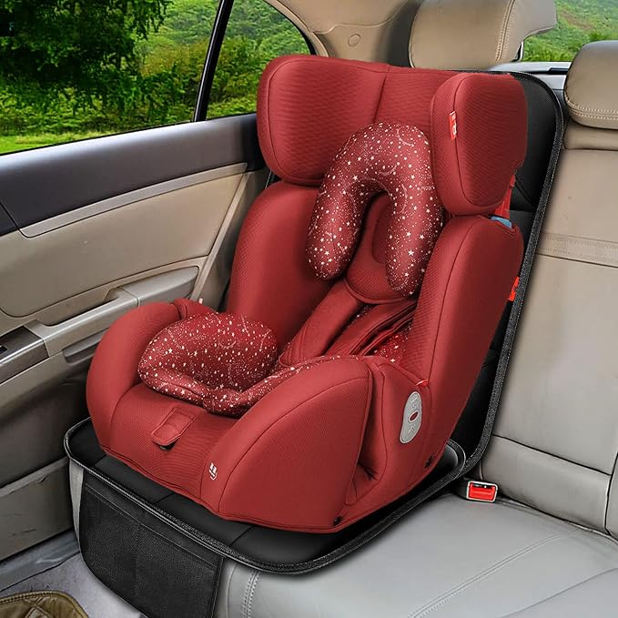 Child Car Seat Protector — Gray