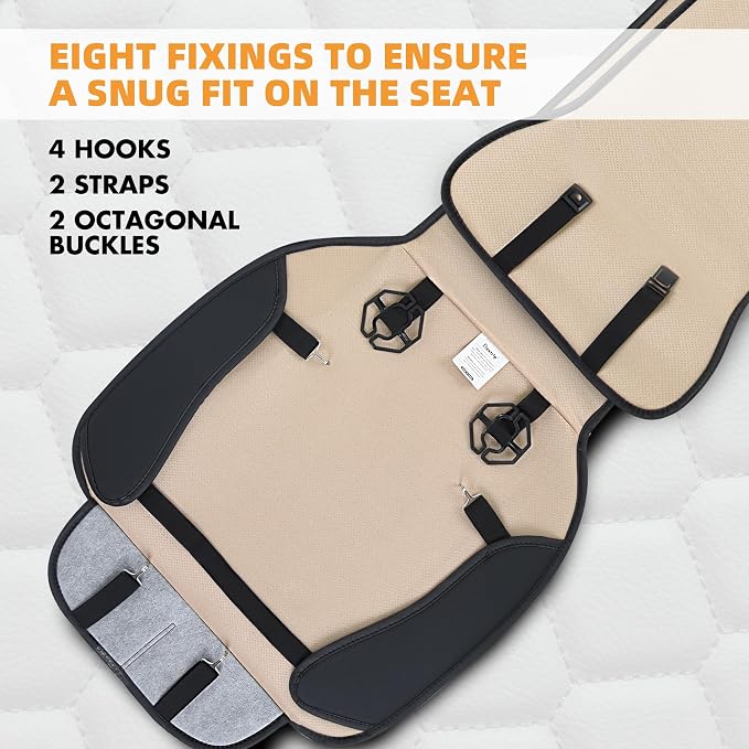 Universal Seat Covers — Front Seat — Black / Green