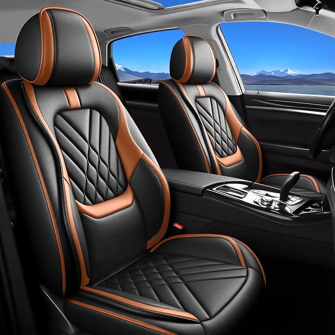 Seat Covers for Nissan Ariya — Full Set — Brown