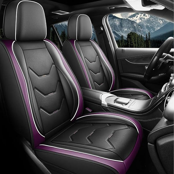 Universal Seat Covers — Full Set — Purple