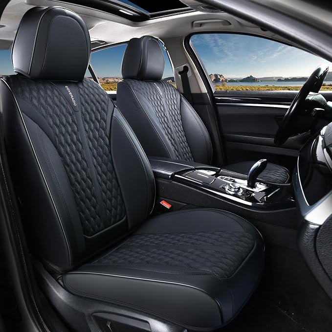 Universal Seat Covers — Front Seat — Black