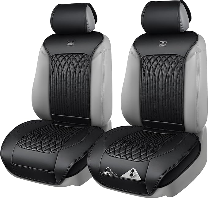 Universal Seat Covers — Front Seat — Black