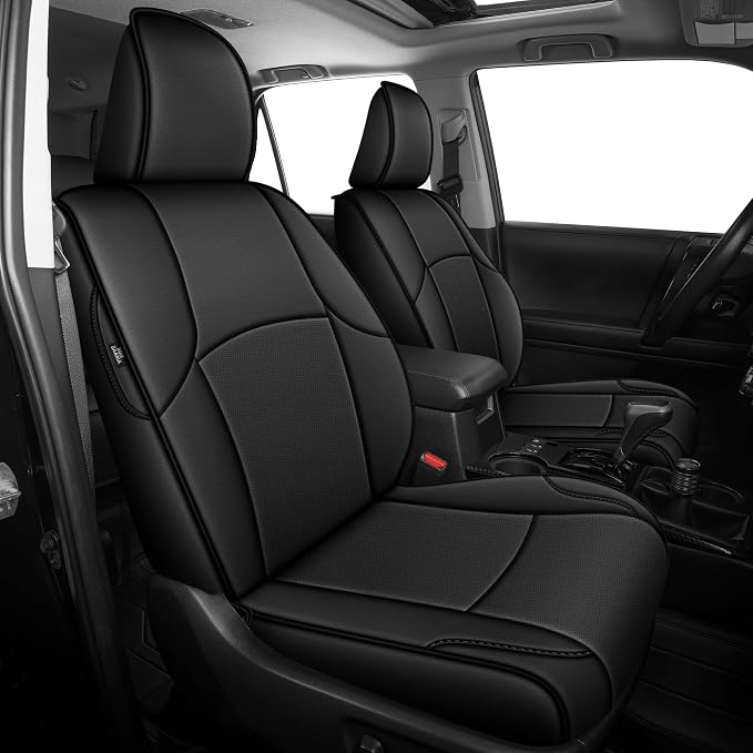 Faux Leather Seat Covers for Toyota 4Runner — Full Set — Black