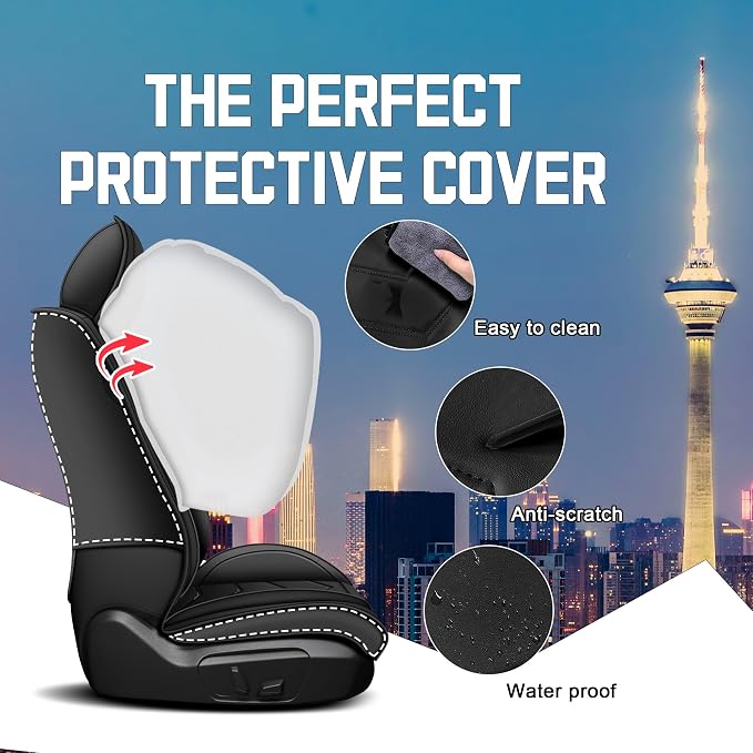 Seat Covers for Honda Civic — Full Set — Black