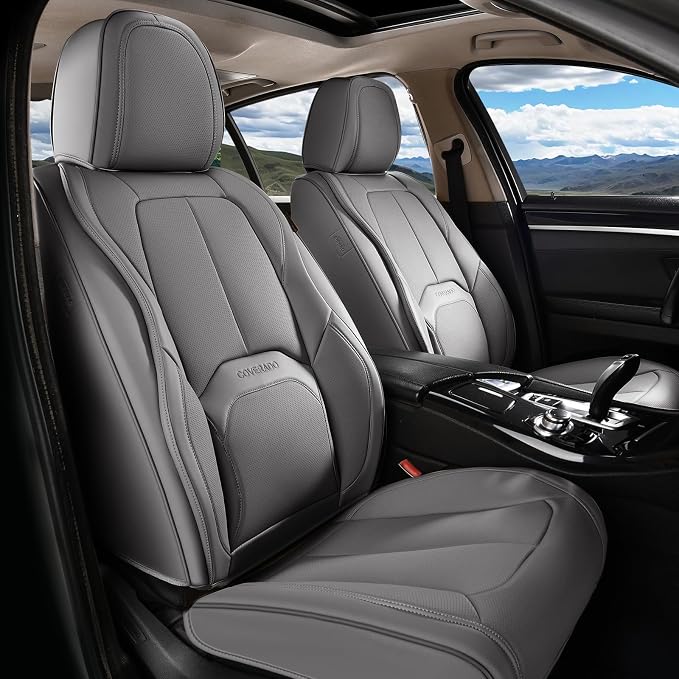 Universal Seat Covers — Full Set — Gray