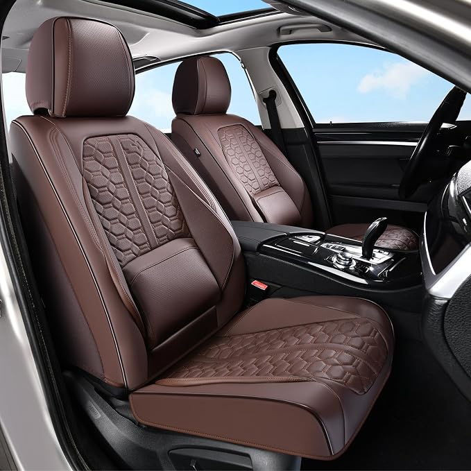 Universal Seat Covers — Front Seat — Coffee