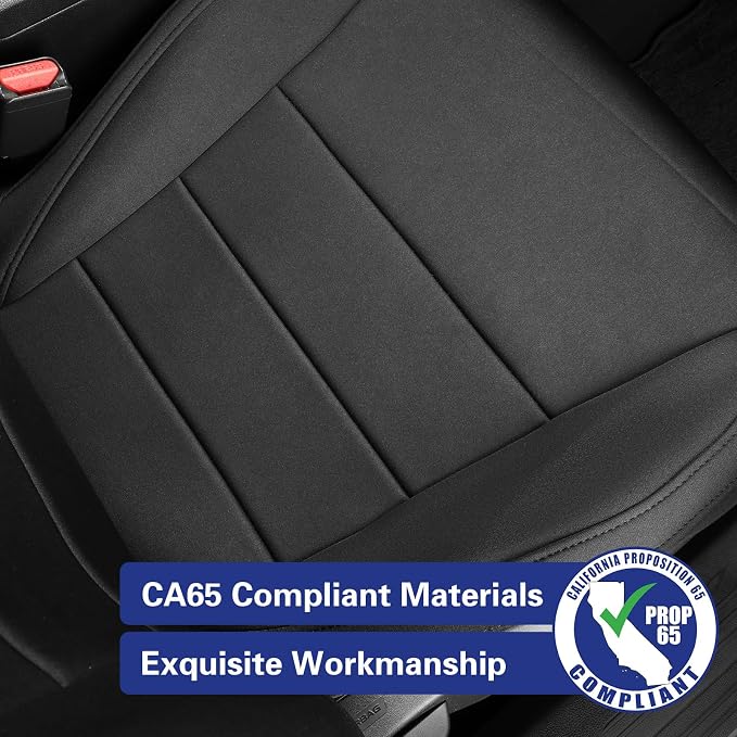 Neoprene Seat Covers for Toyota 4Runner — Full Set — Black