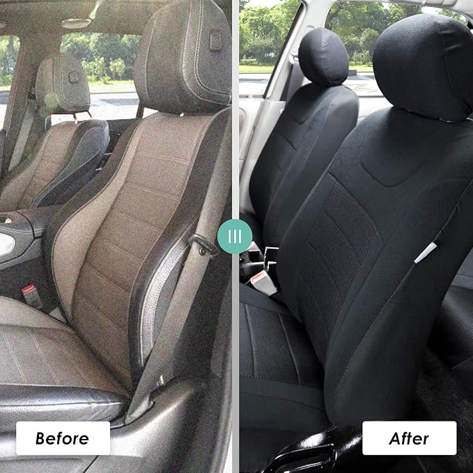 Universal Seat Covers — Black