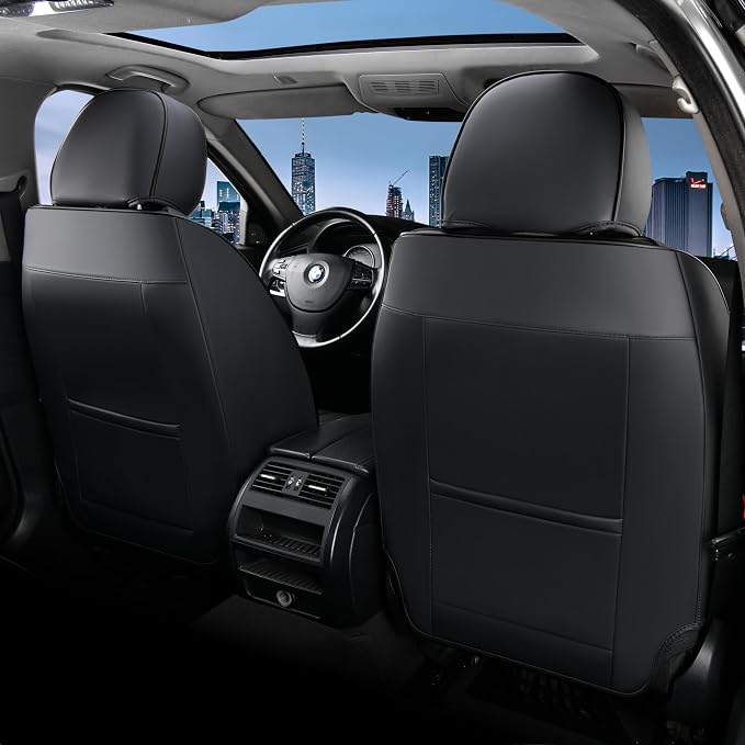 Car Seat Covers — Full Set — Black