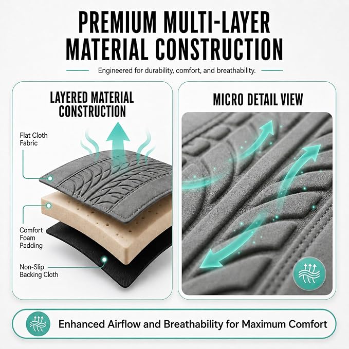Universal Seat Covers — Gray