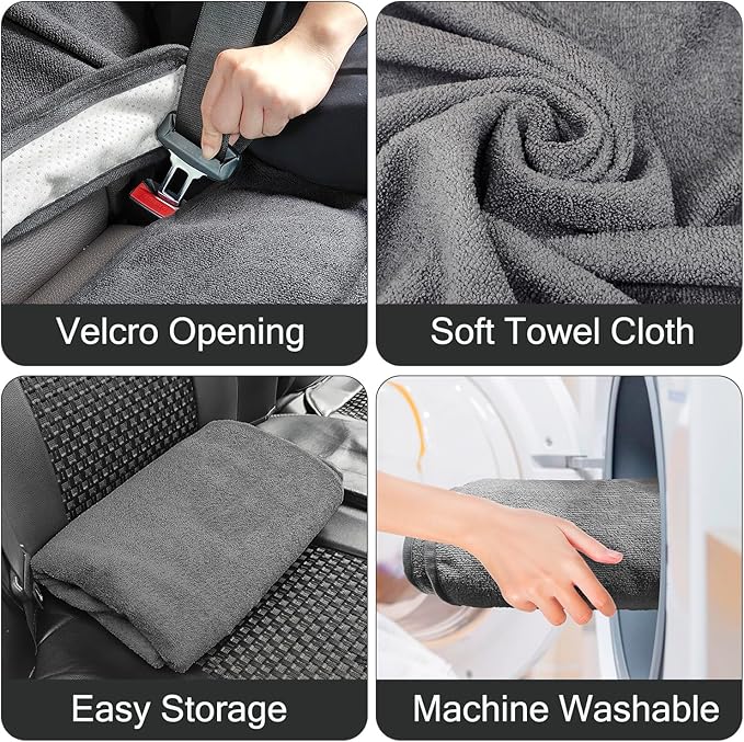 Universal Seat Covers — Gray