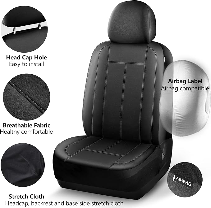 Universal Neoprene Seat Covers — Front Seat