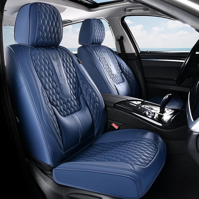 Universal Seat Covers — Front Seat — Blue