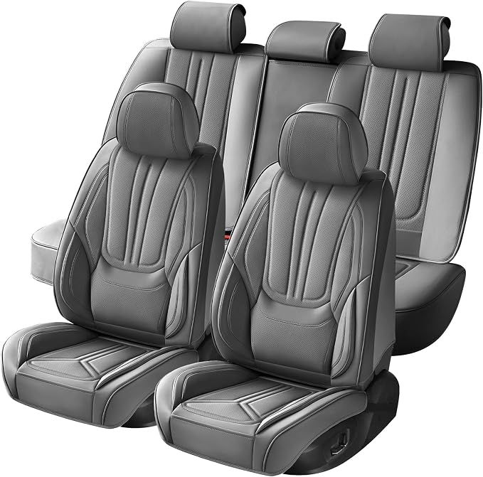 Universal Seat Covers — Full Set — Gray