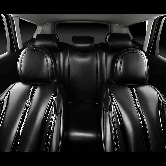Universal Seat Covers — Full Set — Black