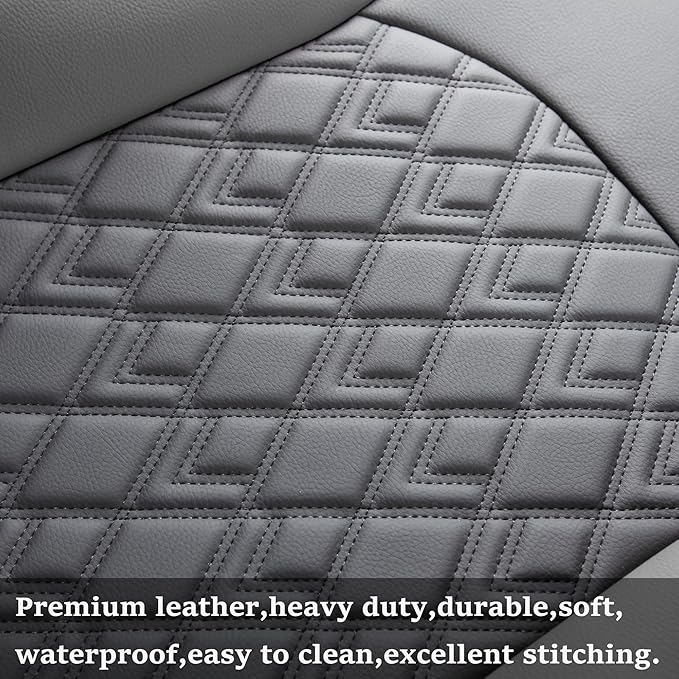 Seat Covers for Chevrolet Silverado / GMC Sierra — Full Set — Black
