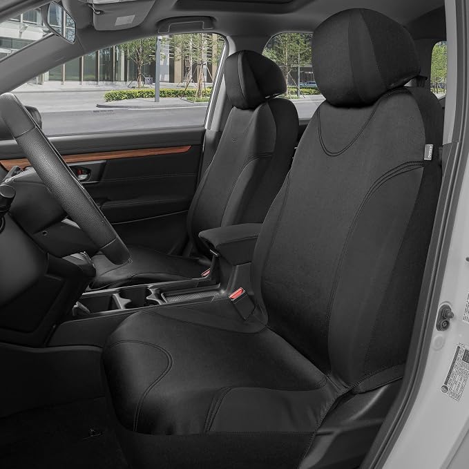 Universal Seat Covers — Full Set — Black