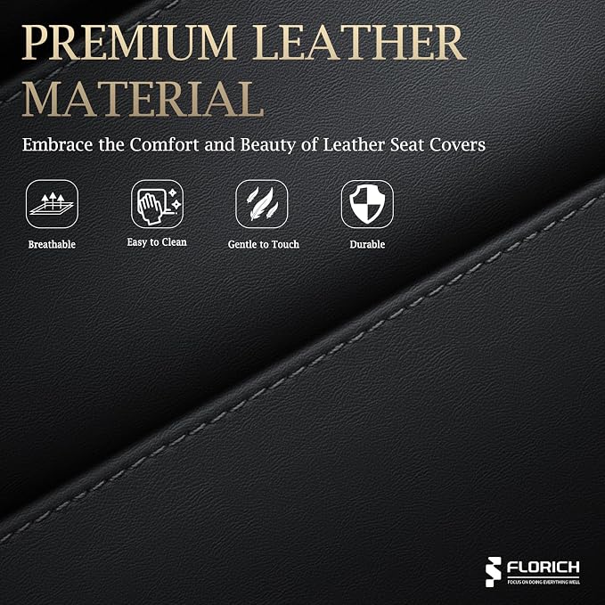 Universal Seat Covers — Rear Seat — Beige