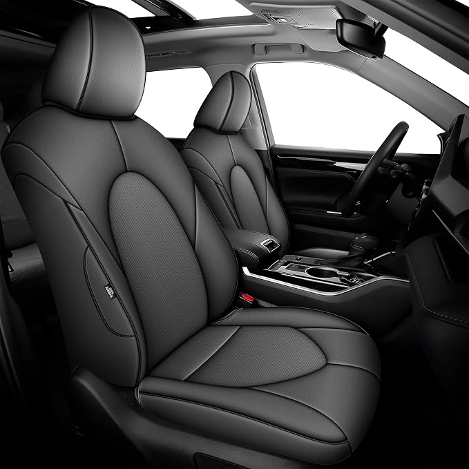 Faux Leather Seat Covers for Toyota Highlander — Full Set
