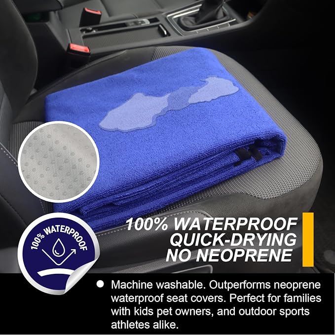 Pet Car Seat Protector — Blue