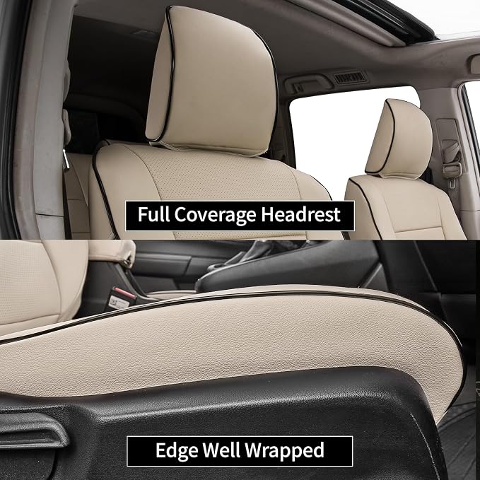 Faux Leather Seat Covers for Toyota 4Runner — Full Set — Beige