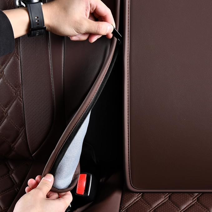Seat Covers for Chevrolet Silverado / GMC Sierra — Rear Seat — Coffee