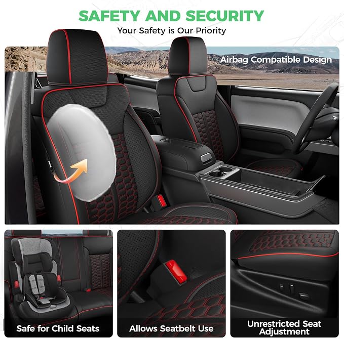 Faux Leather Seat Covers for Chevrolet Silverado / GMC Sierra