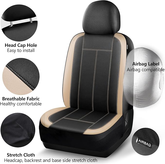 Universal Neoprene Seat Covers — Front Seat