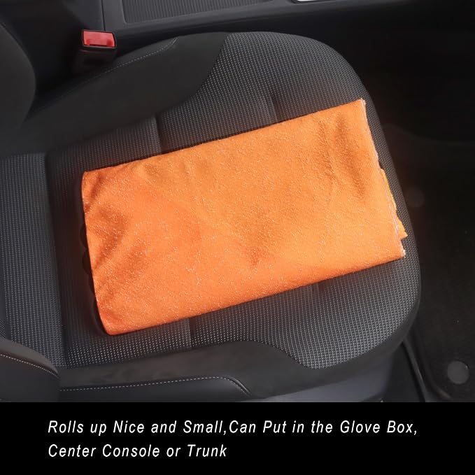 Car Seat Covers — Front Seat — Orange