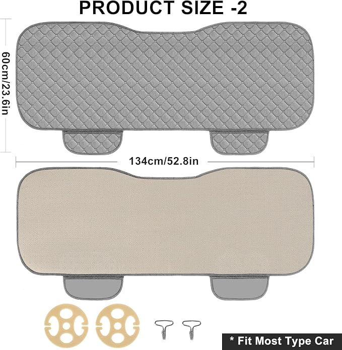 Universal Seat Covers — Gray