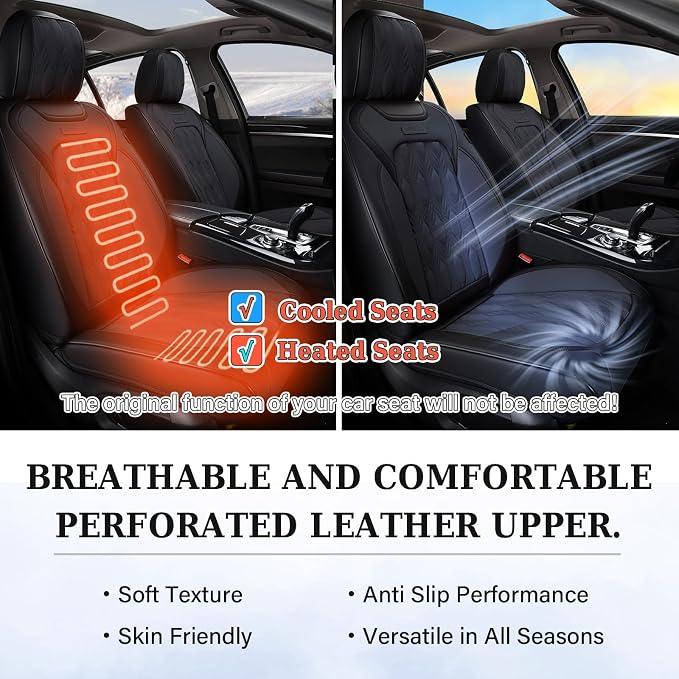 Universal Seat Covers — Full Set — Black
