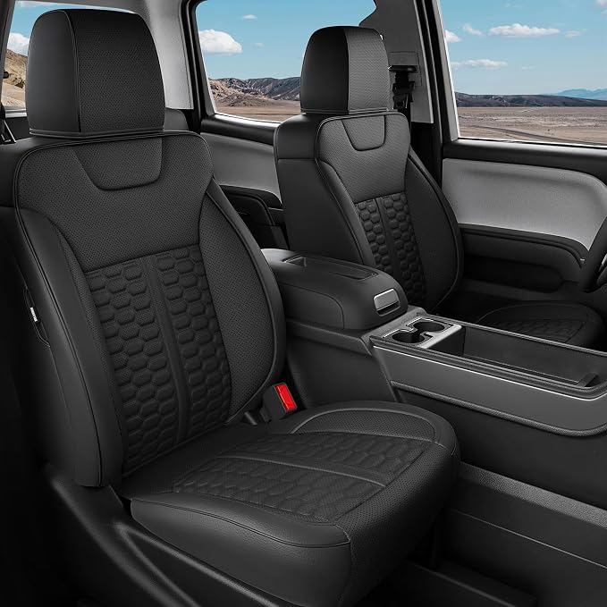 Faux Leather Seat Covers for Chevrolet Silverado / GMC Sierra