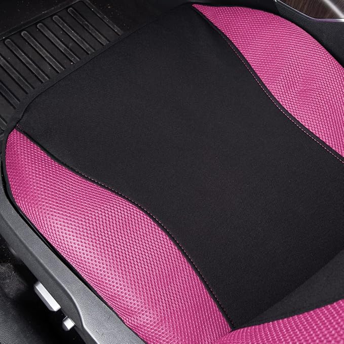 Universal Seat Covers — Front Seat — Pink