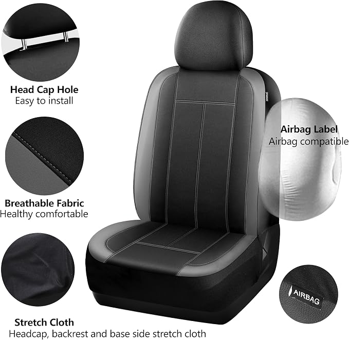Universal Neoprene Seat Covers — Full Set