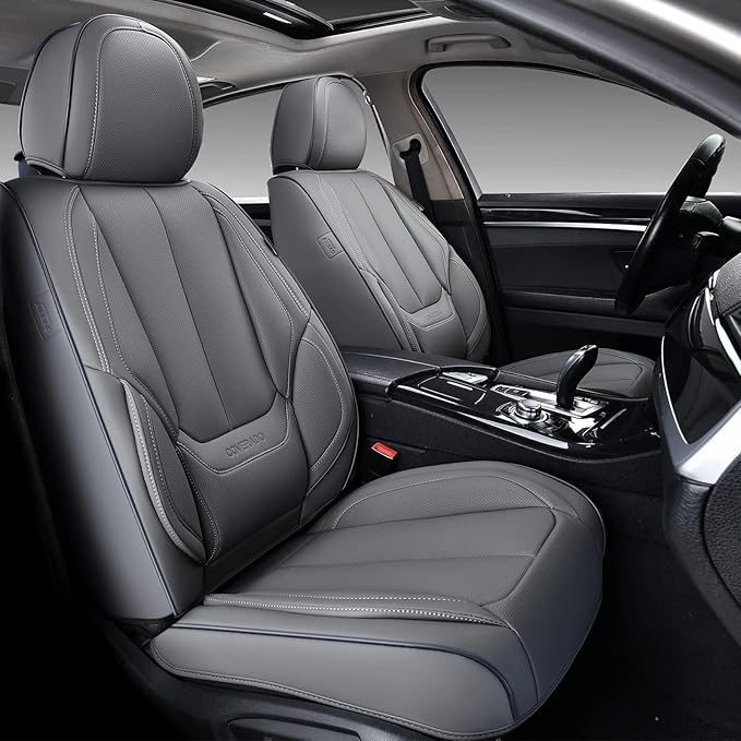 Universal Seat Covers — Full Set — Gray