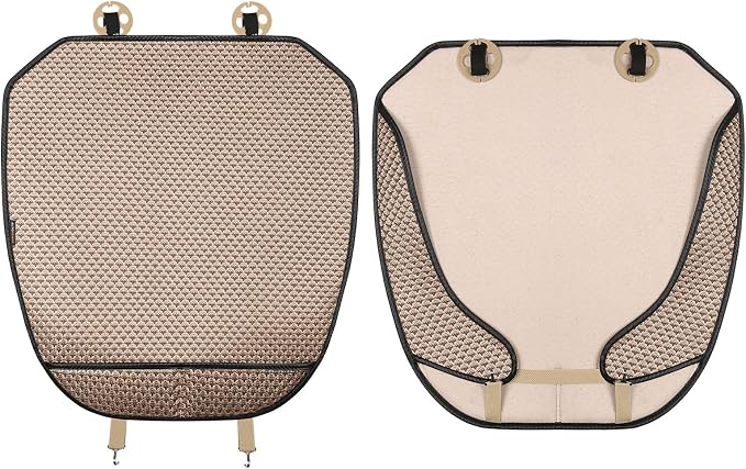 Universal Seat Covers — Front Seat — Beige