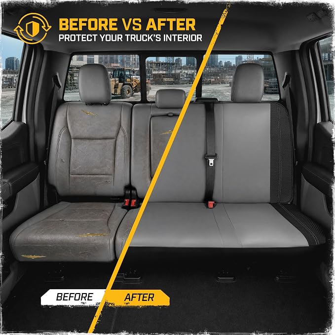 Seat Covers for Multiple Vehicles — Full Set — Gray