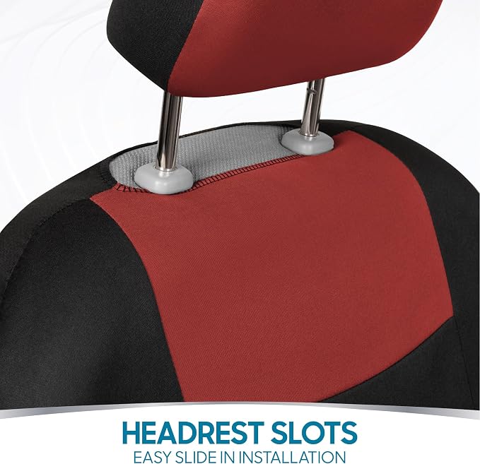 Car Seat Covers — Full Set — Black