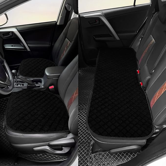 Universal Seat Covers — Front Seat — Black