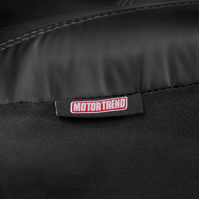 Faux Leather Car Seat Covers — Front Seat — Gray