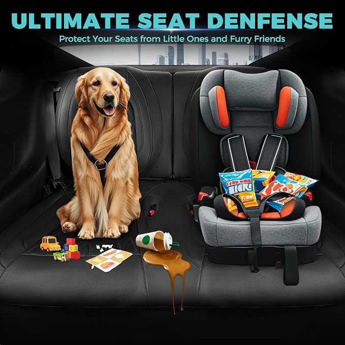 Faux Leather Seat Covers for Ford Mustang — Full Set