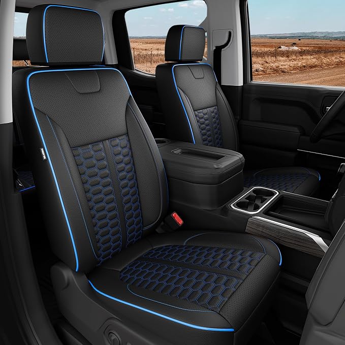 Faux Leather Seat Covers for Chevrolet Silverado / GMC Sierra