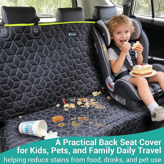 Pet Car Seat Protector — Front Seat — Green