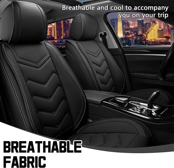 Seat Covers for Honda Civic — Black