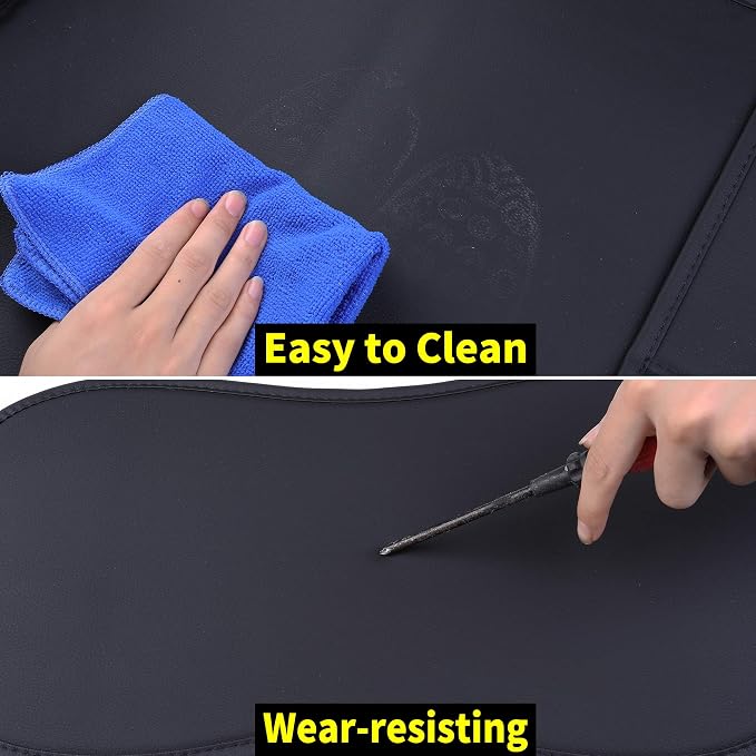 Seat Covers for Multiple Vehicles — Black / Blue