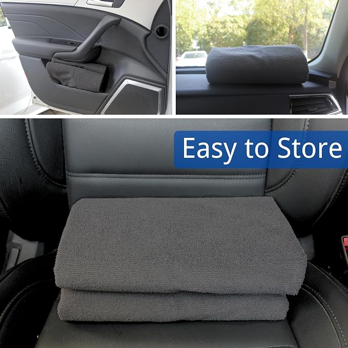 Car Seat Covers — Front Seat — Gray