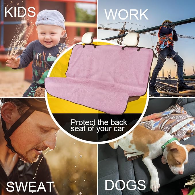 Pet Car Seat Protector — Pink
