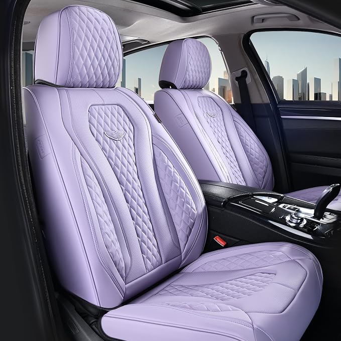 Universal Seat Covers — Full Set — Purple